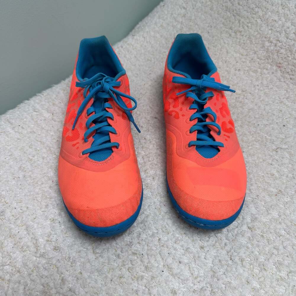 Nike FC247 Elastico Pro II Indoor Soccer Shoes Bright Orange/Blue Size 12 Futbol